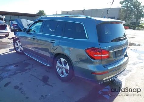 2017 Mercedes-Benz Gls 450 4Matic z USA, uszkodzony, nr VIN 4JGDF6EEXHA989935